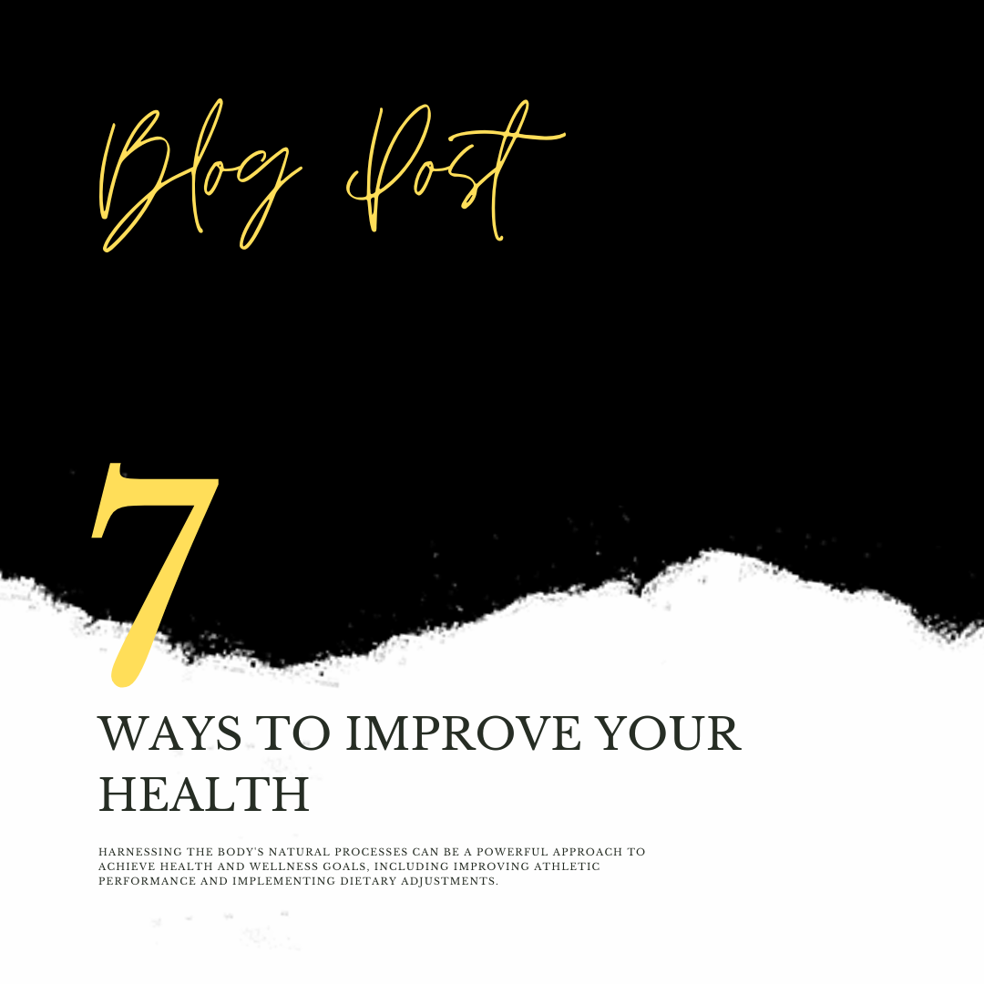 7 ways to Improve your Health
